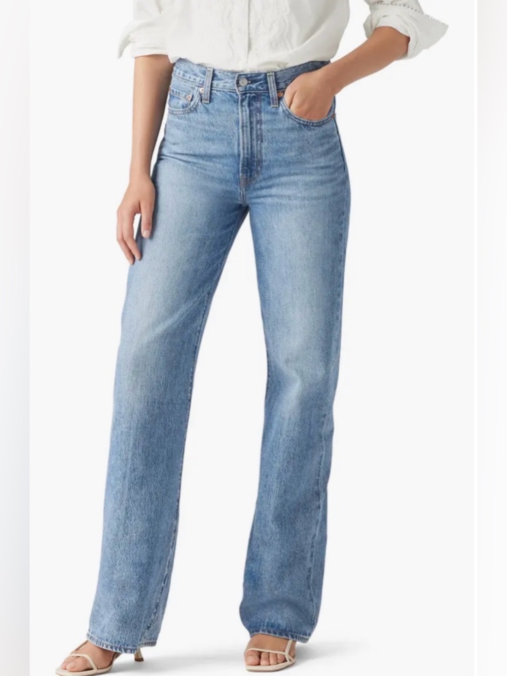 Levi's Ribcage High Waist Wide Leg Jeans NWT 32X32